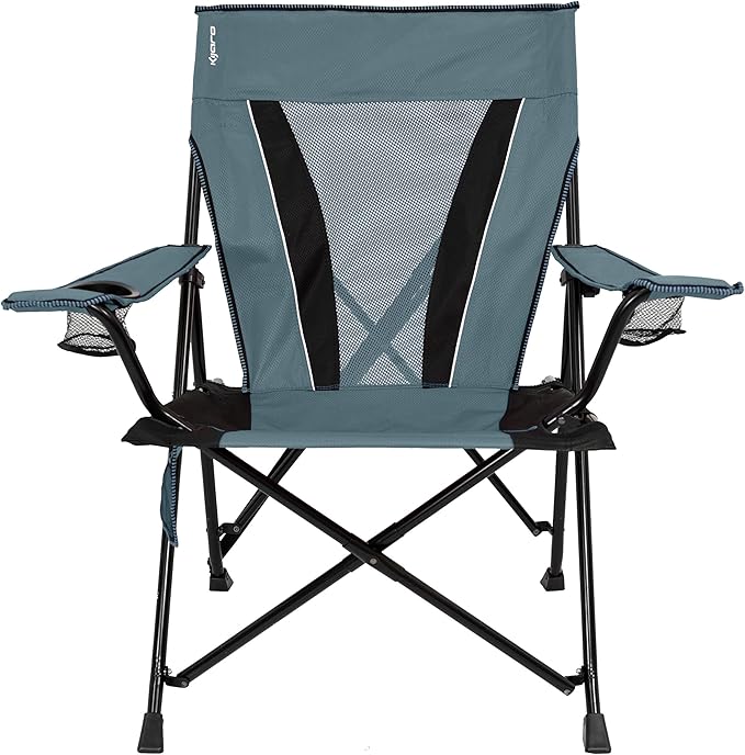Kijaro XXL Dual Lock Portable Camping Chair - Supports Up to 400lbs - Enjoy The Outdoors in a Versatile Folding Sports & Outdoor Chair