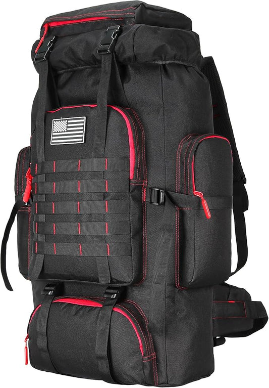 Hiking Backpack for Men 70L/100L Camping Backpack Military Rucksack Molle 3 Days Assault Pack for Climbing | Camping Backpack, 3 Days Assault Pack, for Climbing