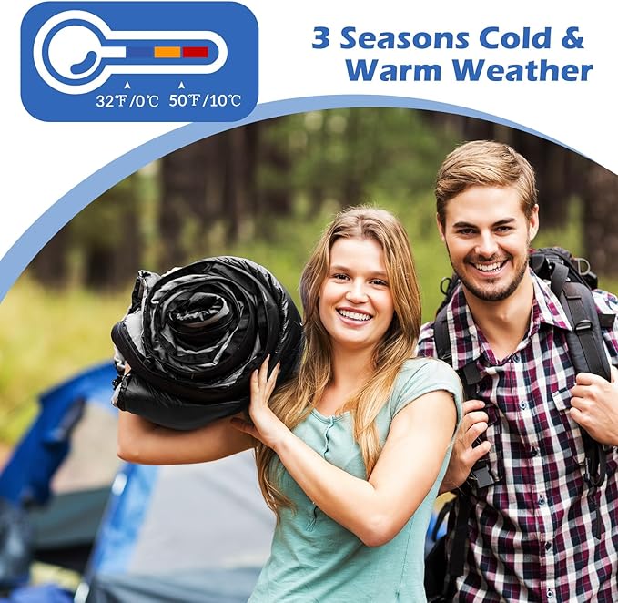 Macarrie 12 Pack Camping Sleeping Bags for Adults Bulk Cold Weather Kids Sleeping Bag Homeless Lightweight Waterproof Compression Sack for Backpacking Traveling Hiking Outdoor