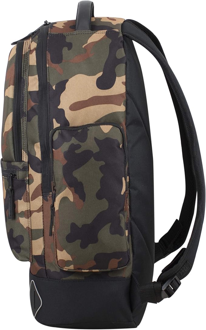 FUEL Everyday Hi-Tech Hiking Carry On Weekender Bag Luggage Rusksack Backpack, Camo/Black