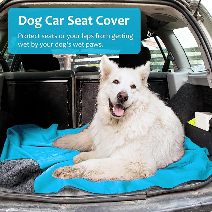 Tirrinia Large Waterproof Outdoor Blanket, Soft Warm Windproof Stadium Blanket with Sherpa Fleece and Foldable for Outdoor Sport, Baseball, Football, Beach, Concerts, Car