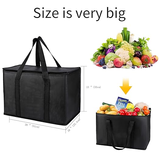 Travel Cooler Bag for Airplane Insulated Food Delivery Bag Cooler Bags Keep Food Warm Catering Therma for doordash Catering Cooler Bags Keep Food Warm Catering Therma Catering Shopper
