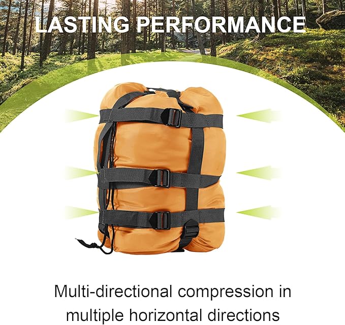 Compression Sack for Sleeping Bag Store Ultralight Sleeping Bag Compression Stuff Sack 15l 25l Space Saving Gear for Travel Camping Hiking Outdoor