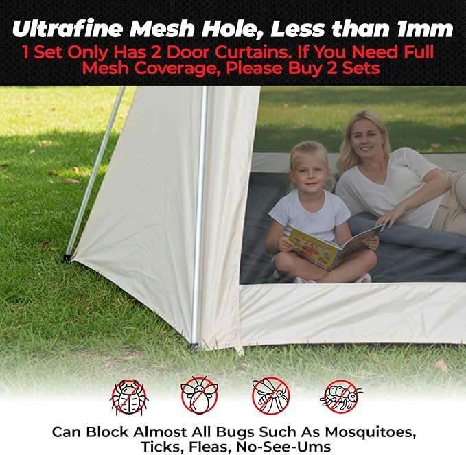 Alvantor® 12' x 12' Pop Up Gazebo, Canopy Tent All Weather & 4-Season Use, 4-Door PVC/Mesh/Polyester Curtain Addable, Top Mesh & Cover Portable Pergolas Pavilion for Patio, Backyard, Deck