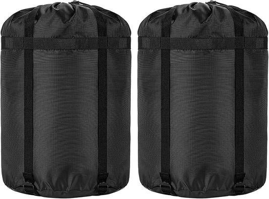 Compression Stuff Sack, 24L/36L/46L Sleeping Bags Storage Stuff Sack Organizer Waterproof Camping Hiking Backpacking Bag for Travel - Great Sleeping Bags Clothes Camping