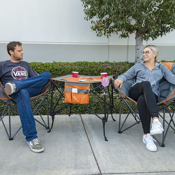 Creative Outdoor Folding Wine Table | Portable | Camping Beach Picnic & Patio