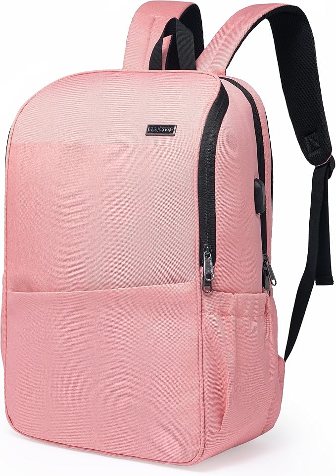 MAXTOP Deep Storage Laptop Backpack with USB Charging Port[Water Resistant] College School Computer Bookbag Fits 17 Inch Laptop