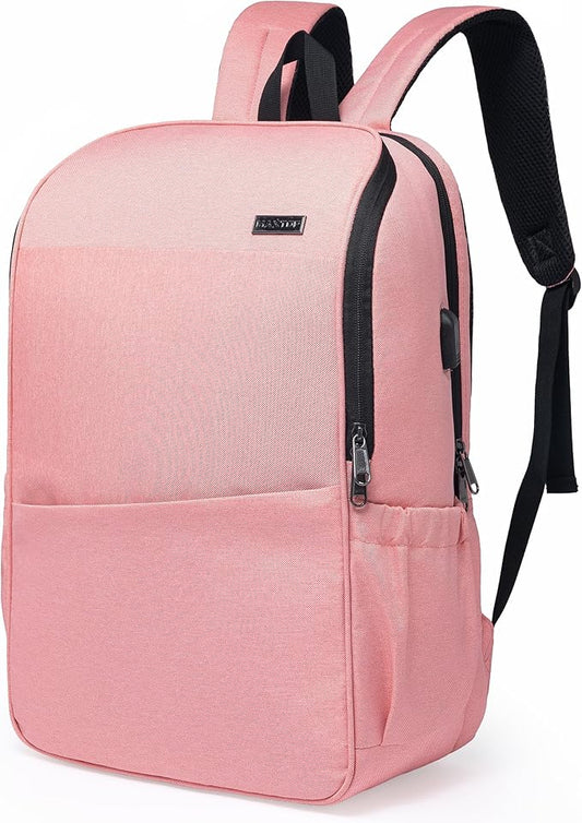 MAXTOP Deep Storage Laptop Backpack with USB Charging Port[Water Resistant] College School Computer Bookbag Fits 17 Inch Laptop