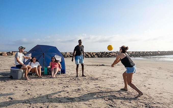 Sport-Brella Premiere XL UPF 50+ Umbrella Shelter for Sun and Rain Protection