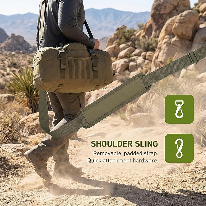 Gym Bag Duffle Bags Backpack Travel Duffle Bag with Weekend Overnight Bag for Outdoor Tactical Sports Travel Camping Hunting