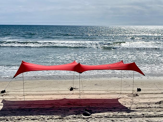 Neso Party Tent, 8 Ft Height, 11X22 Ft, 23 Pounds, Canopy Event Tent for On and Off The Beach