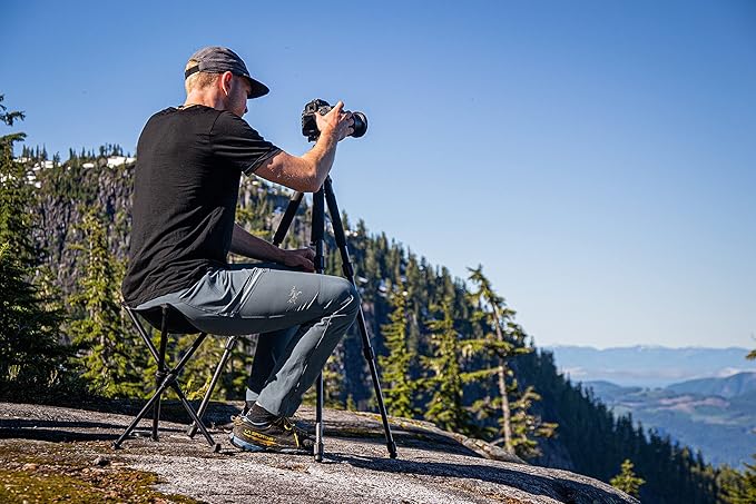 Hillsound BTR Stool for Ultralight Backpacking & Hiking, Lightweight Camping Chairs, Compact Portable Outdoor Seat