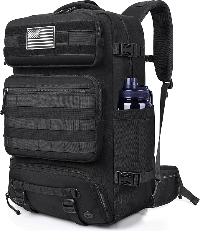 40L Travel Backpack Mens TSA Approved Carry-on Durable Large Weekender Backpack Fits 17.3 Inch Laptop YKK-Zipper AER Travel Pack with USB Charging Port Shoes Compartment