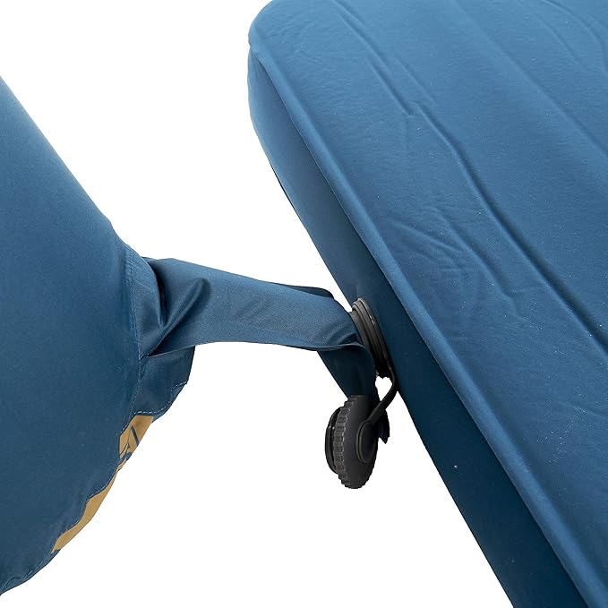 Kelty Waypoint SI Sleeping Pad, 3" Thick, Super-Soft Stretch Fabric & Air-Filled Foam Construction, Oversized for Active Sleepers