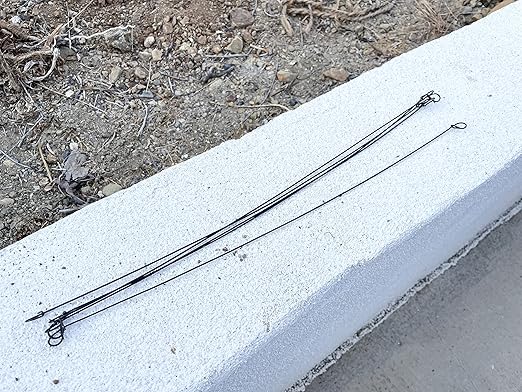 Sandbaggy Double Loop Rebar Wire Bar Ties | 16 Gauge | Made of Industrial Grade Wire | Great for Securing Rebar, Sandbags & More | Extra Long Length (18 Inch Length, Pack of 500)