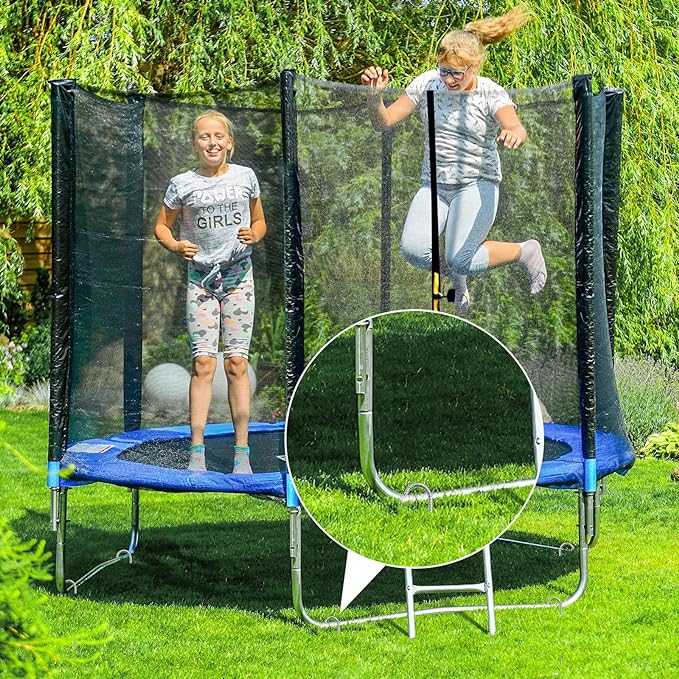 FEED GARDEN 12 Inch 16 Pack Rebar Stakes Heavy Duty J Hook, Galvanized Ground Stakes Tent Stakes Steel Ground Anchors, Chain Link Fence Stakes, Trampoline Stakes, Black