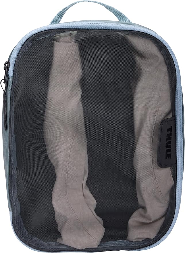 Thule Packing Cube, Size Small, Transparent Fabric, Organize Essentials, Easy to Pack, YKK Zippers