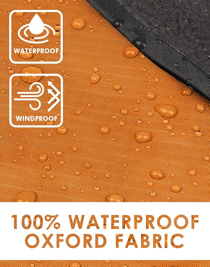 DUKUSEEK Hooded Outdoor Blanket, Extra Large (79 "x 56") Waterproof Camping Blanket, Quilted Fleece, Warm, Windproof, Sand Proof, Portable and Wear-Resistant, for Sports, Picnic, Hiking, Travel…