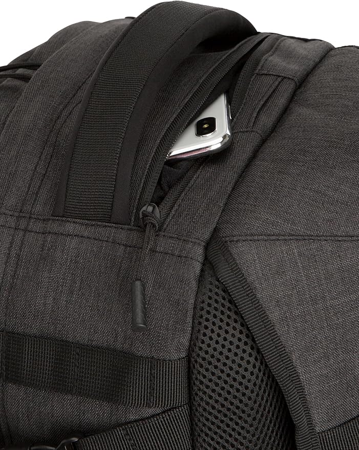 SAMURAI TACTICAL's Wakizashi Travel Backpack - Military Style with MOLLE System, Assault Design for Durability and Functionality, One Size, Heathered