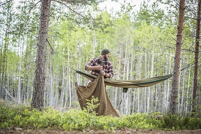 Helikon-Tex Swagman Roll Military Poncho - Multi-purpose Poncho & Emergency Poncho - Survival Gear - Woobie Blanket & Jacket