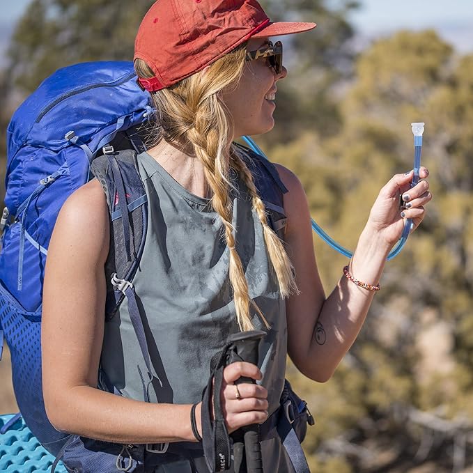 Platypus Hoser Hands-Free Hydration System Water Reservoir, 1-Liter, With Fast Flow Valve, one color