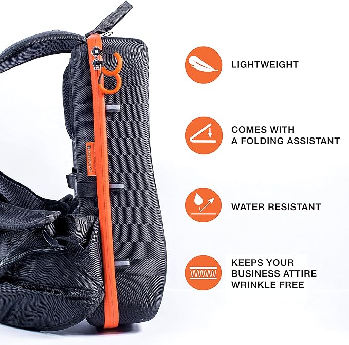 Backpack Pro, for Men and Women, Waterproof Anti-Theft Laptop Backpack for Commuting and Travel, Lightweight for Running, Cycling, and Outdoor Lifestyles, Orange