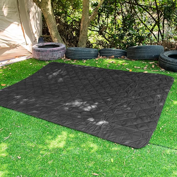 LOOGU Camo Blanket Waterproof Insulation Poncho Liner for Outdoor Camping, Hiking, Hunting, Survival, Backpacking, Picnicking