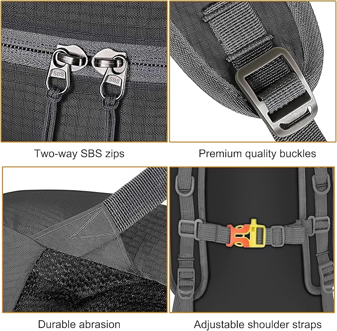 Lightweight Foldable Backpack 35L Hiking Daypack Packable Day Bag For Men Women Outdoor Travel Walking Camping