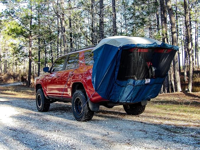 DAC Explorer 2 SUV & Minivan Tent – Universal Fit Vehicle Camping Tent for SUVs, Minivans & Wagons (Fits Honda CR-V, Toyota Highlander, Subaru Outback, Ford Explorer ) Easy Setup, Weatherproof
