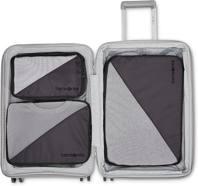 Samsonite 3-Piece Compression Packing Cube Set, Black