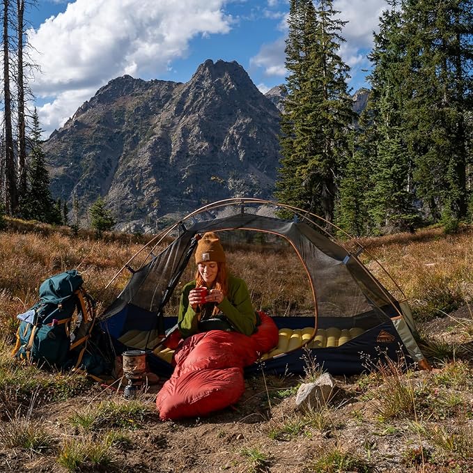 Kelty Late Start Backpacking Tent – Lightweight Two Man Camping Tent Shelter with Quickcorners, Aluminum Poles, Waterproof Poly Fly, Updated for 2024 | Camping Tent Shelter, Quickcorners, Aluminum Poles, Waterproof Poly Fly, Updated for 2024