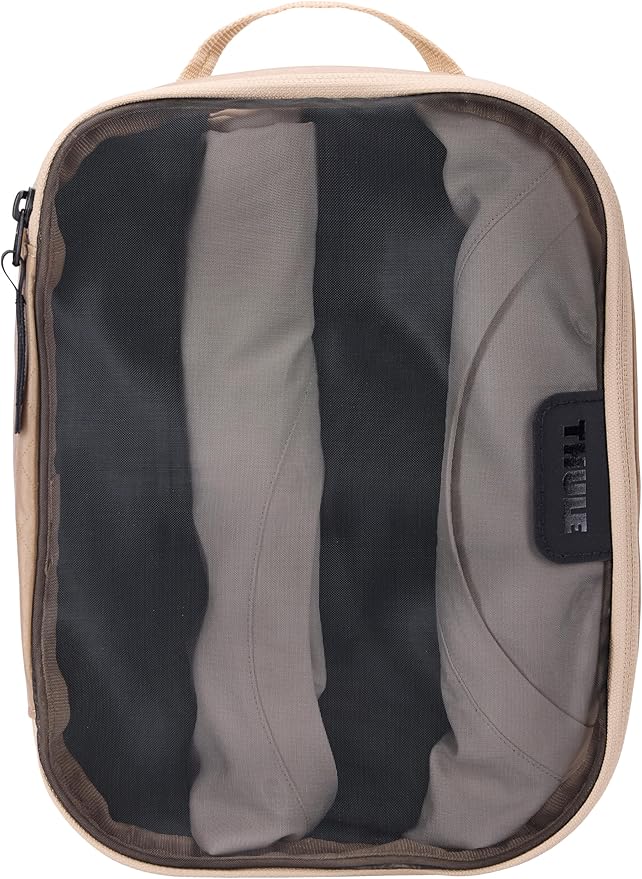 Thule Packing Cube, Size Small, Transparent Fabric, Organize Essentials, Easy to Pack, YKK Zippers