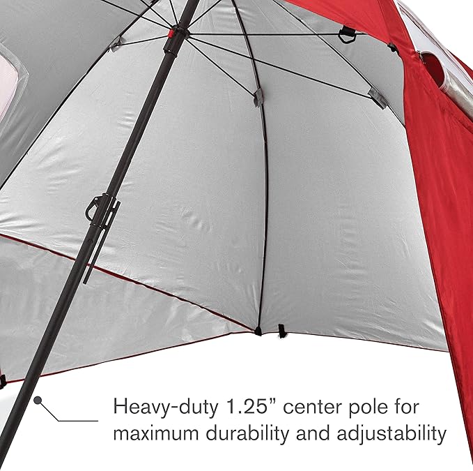 Sport-Brella Premiere XL UPF 50+ Umbrella Shelter for Sun and Rain Protection