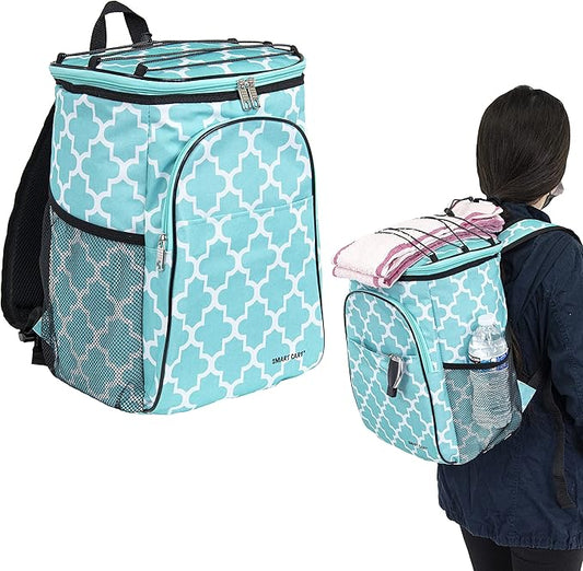 Ultra Compact Cooler Smart Cart Backpack