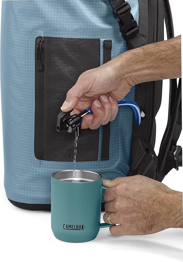 CamelBak ChillBak Pack 30 Soft Cooler Backpack & Hydration Center Fusion Reservoir 6L