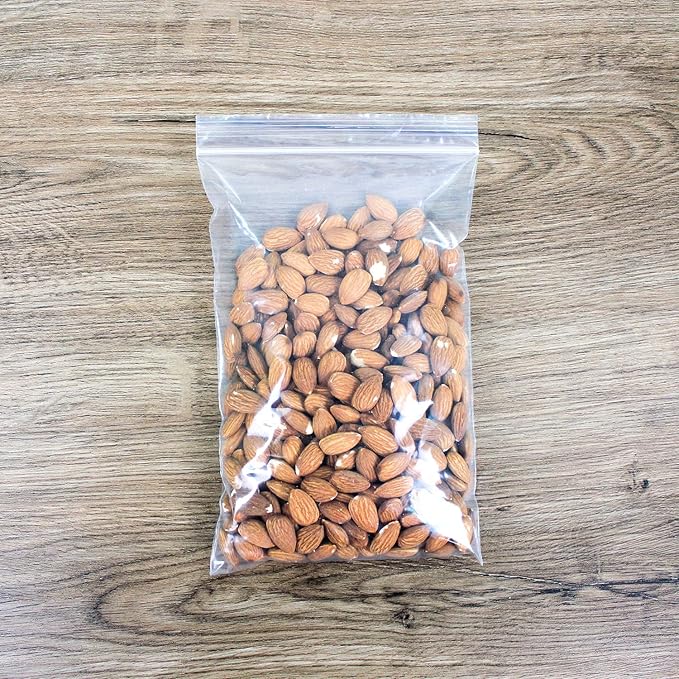 24/7 Bags - 13” X 18” (200 Count) Jumbo, 2 Mil Clear Reclosable Zip Plastic Poly Bags with Resealable Lock Zipper Food Grade