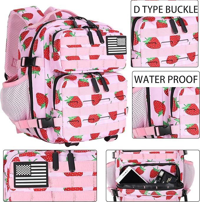 9L Mini Tactical Backpack for Men and Women Tactical Backpack Small for Hiking Small Tactical Bag Fitness Pack