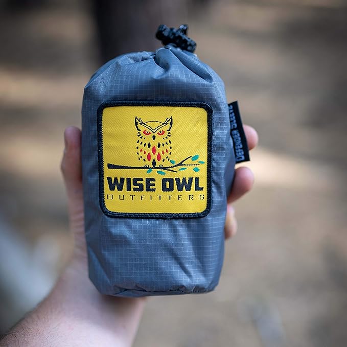 Wise Owl Outfitters Hammock Sleeve - Snakeskin Defender Camping Hammock Cover for Rain - Universal, Waterproof Protection for Rain Fly, Tarps and Camping Gear