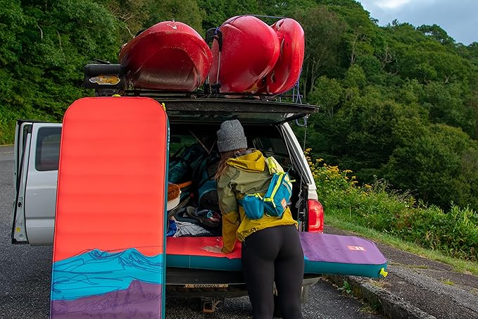 ust fillmatic self Inflating Sleeping pad with Foam Mattress, Reversible Inflation/deflation Valve and Carry Bag for Tent, Truck, Backyard Camping and Outdoors