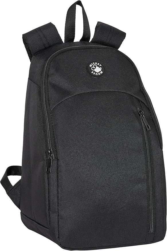 Mickey Black – Waterproof Cooler Backpack, Cool and Hot Cooler, Easy to Carry, Waterproof Cooler, Cool Box for Hiking, 23 x 18 x 36 cm, Black