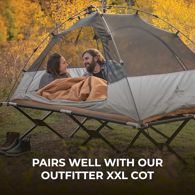 Teton Sports Vista Quick Tent; Dome Camping and Backpacking Tent; Easy Instant Setup; Clip-On Rainfly Included