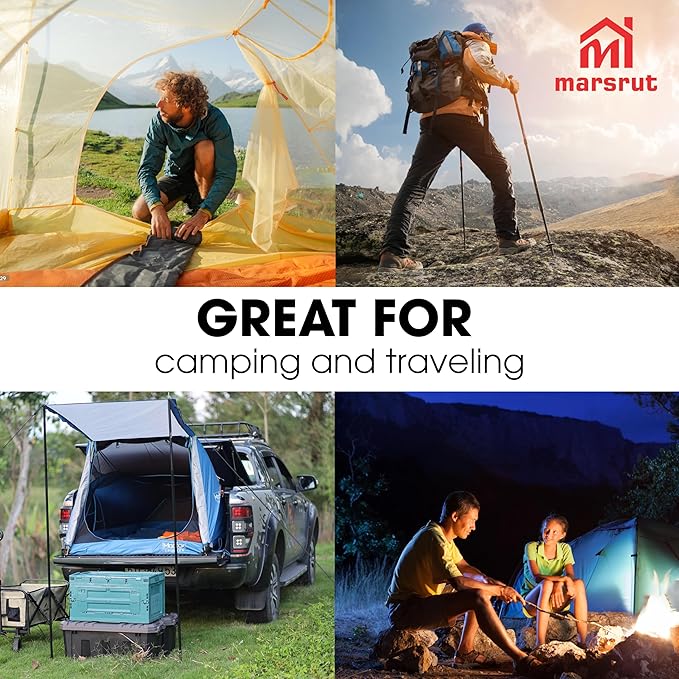 Fleece Sleeping Bag Liner for Cold Weather, 75 x 31 In, Insert Liner for Travel Sheet Sleep Sack with Zipper, Thin Camping Pad, Warmth Lightweight Thermal Blanket for Winter Outdoor Adults Unisex Blue