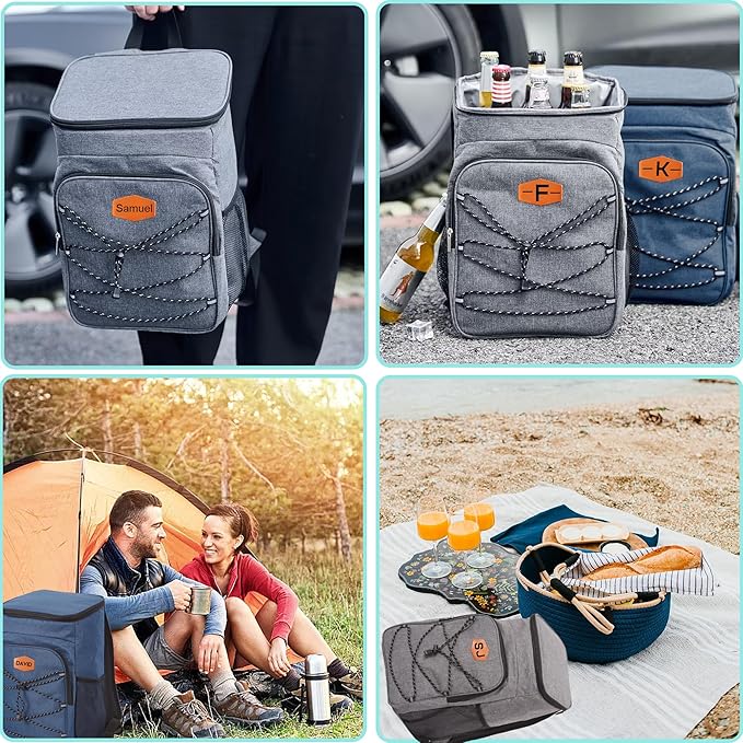 Cooler Backpack Large Insulated Leak Proof Lunch Backpack Portable Lightweight Cooler Bag for Travel Hiking Camping