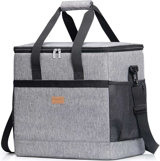 Lifewit Cooler Bag 30/50/60 Cans Collapsible and Insulated Large Lunch Bag Leakproof Soft Cooler Portable Tote for Camping/BBQ/Family Outdoor Activities