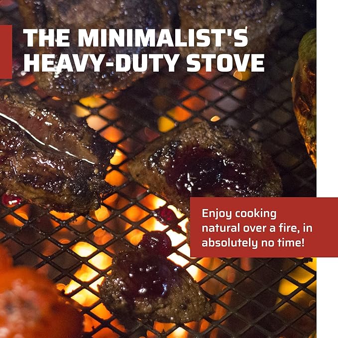 Camp Chef Lumberjack Over-the-Fire Grill with Sturdy Legs