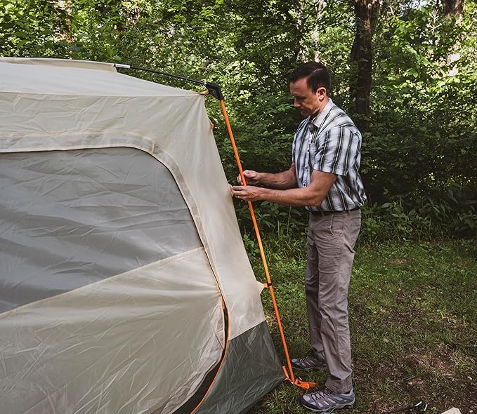 ALPS Mountaineering Ranger 1-Person Tent – Lightweight Freestanding Backpacking Tent with 7000-Series Aluminum Poles, Full Rainfly & Compact Design for Hiking and Camping