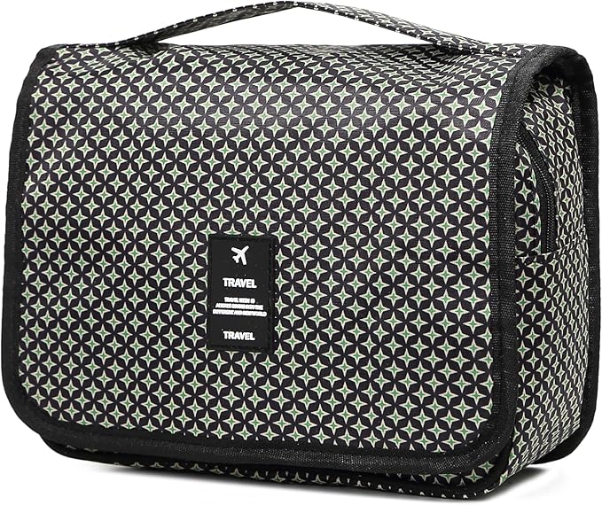 Sechunk Waterproof Travel Toiletry Bags Hanging Multi-function Cosmetic Bag Makeup Bag for Women