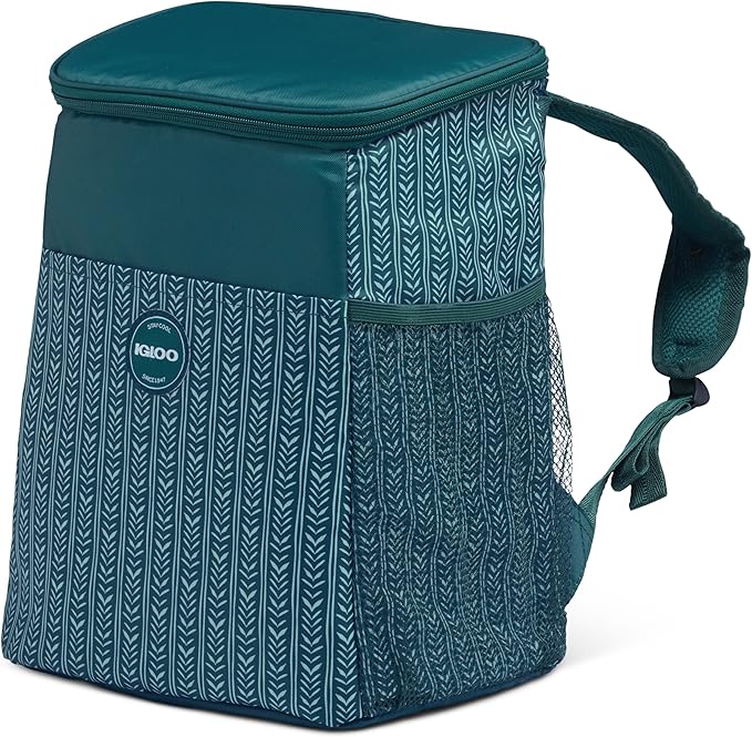 Igloo Print Essentials Insulated Backpack Cooler | 18 Can Capacity