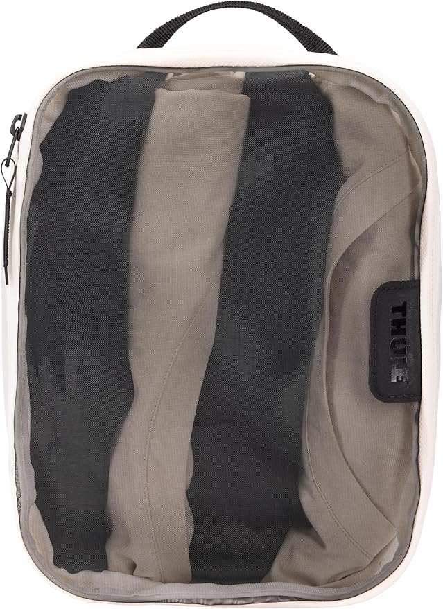 Thule Packing Cube, Size Small, Transparent Fabric, Organize Essentials, Easy to Pack, YKK Zippers