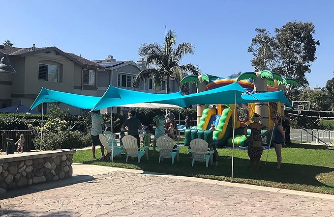 Neso Party Tent, 8 Ft Height, 11X22 Ft, 23 Pounds, Canopy Event Tent for On and Off The Beach
